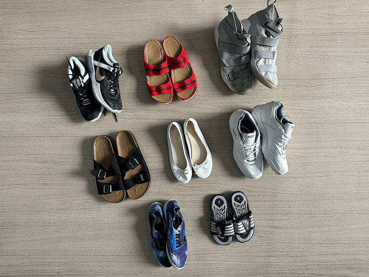 Fardo Zapatos USA Primera 10