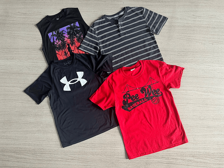 Fardo Polera Manga Corta Mixta Tercera 3