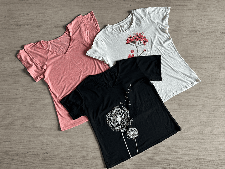 Fardo Polera Manga Corta Mujer Segunda 3