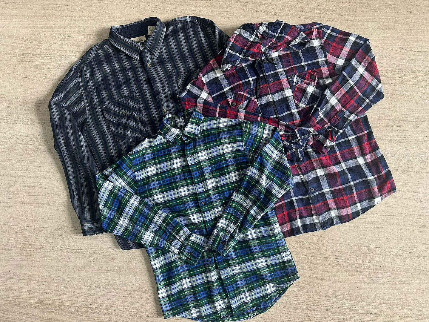 Fardo Camisa Franela Primera 1