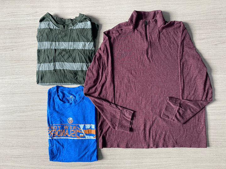 Fardo Polera Manga Larga Hombre Segunda 3