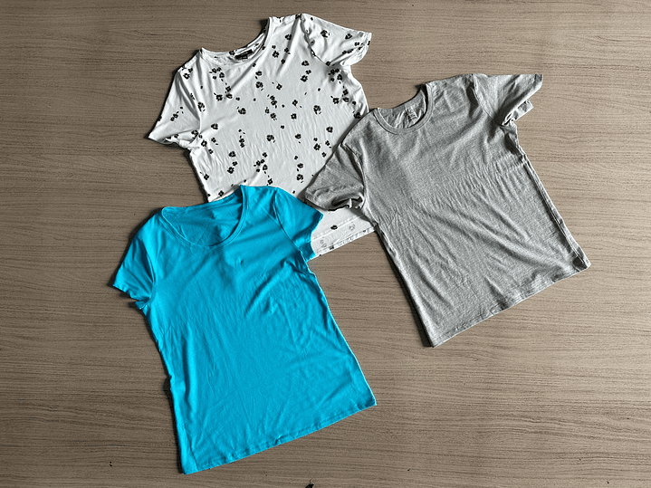 Fardo Polera Manga Corta Mujer Primera 8