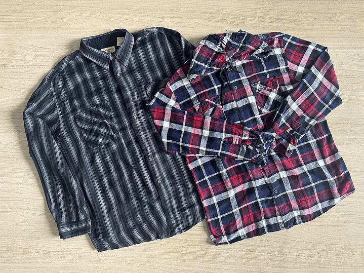 Fardo Camisa Franela Primera 2