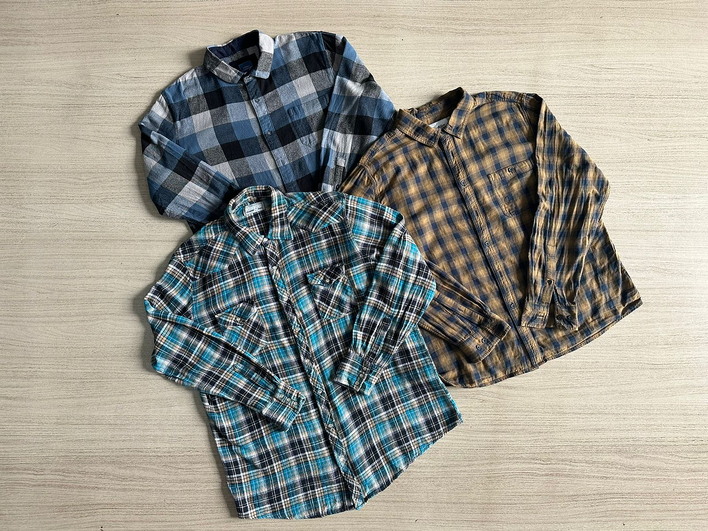 Fardo Camisa Franela Segunda 2