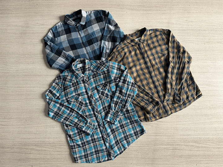 Fardo Camisa Franela Segunda 2