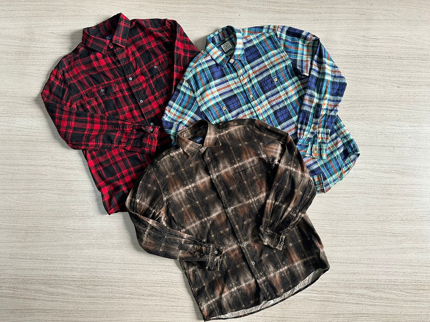 Fardo Camisa Franela Primera 3