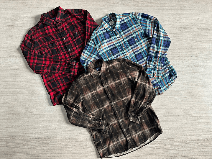 Fardo Camisa Franela Primera 3