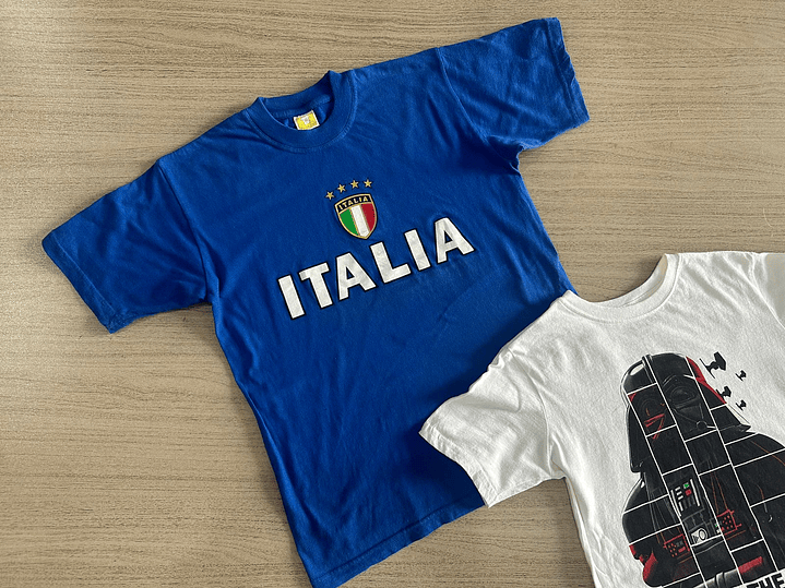 Fardo Polera Niño Manga Corta Segunda 2