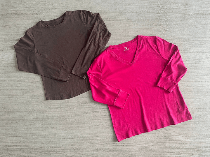 Fardo Polera Mujer Manga Larga Segunda 3