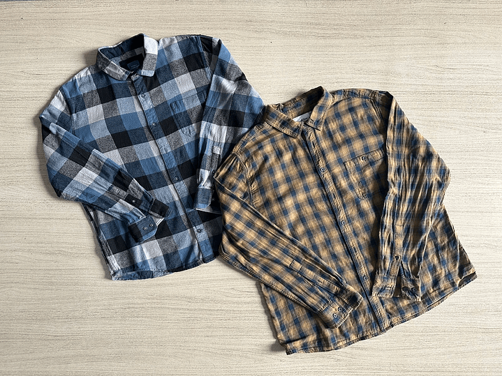 Fardo Camisa Franela Segunda 5