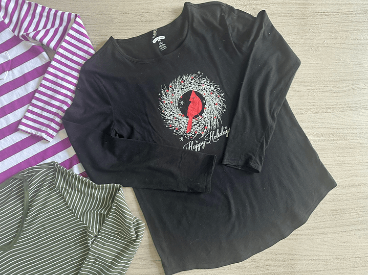 Fardo Polera Mujer Manga Larga Primera 4