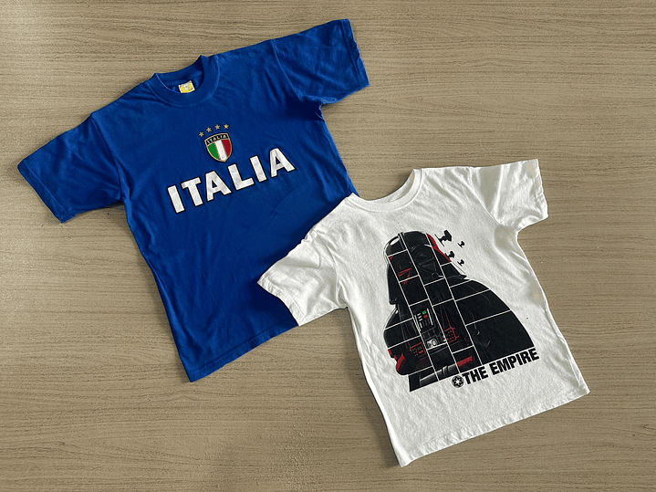 Fardo Polera Niño Manga Corta Segunda 4