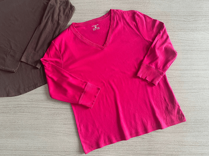 Fardo Polera Mujer Manga Larga Segunda 5