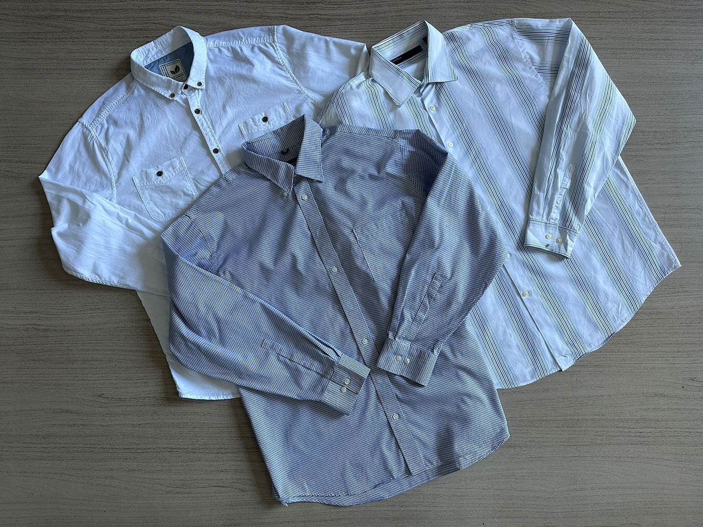 Fardo Camisas Manga Larga Tercera 1