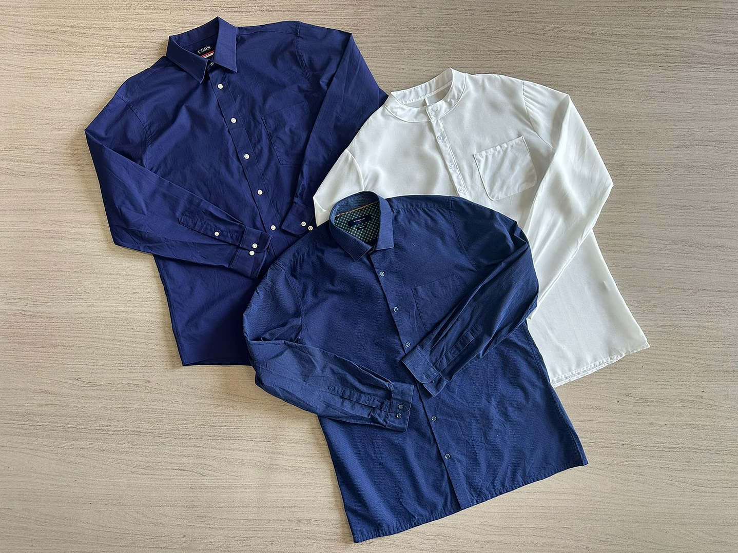 Fardo Camisas Manga Larga Primera 4