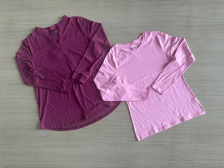 Fardo Polera Mujer Manga Larga Primera 6