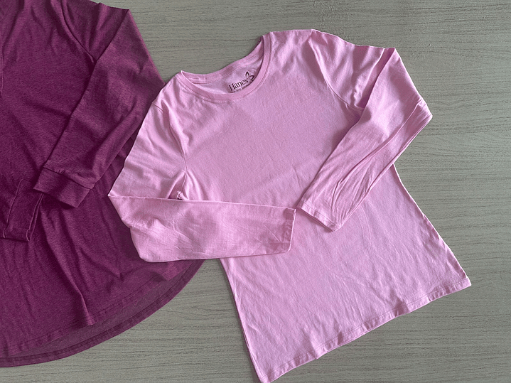 Fardo Polera Mujer Manga Larga Primera 8