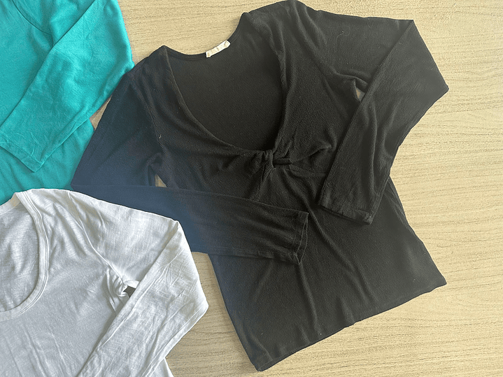 Fardo Polera Mujer Manga Larga Segunda 8