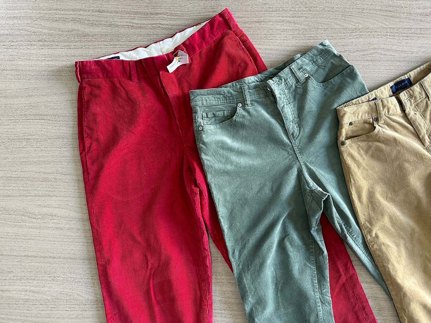 Fardo Pantalón Cotele Hombre Primera 2