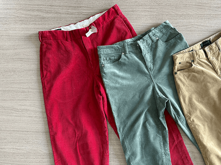 Fardo Pantalón Cotele Hombre Primera 2