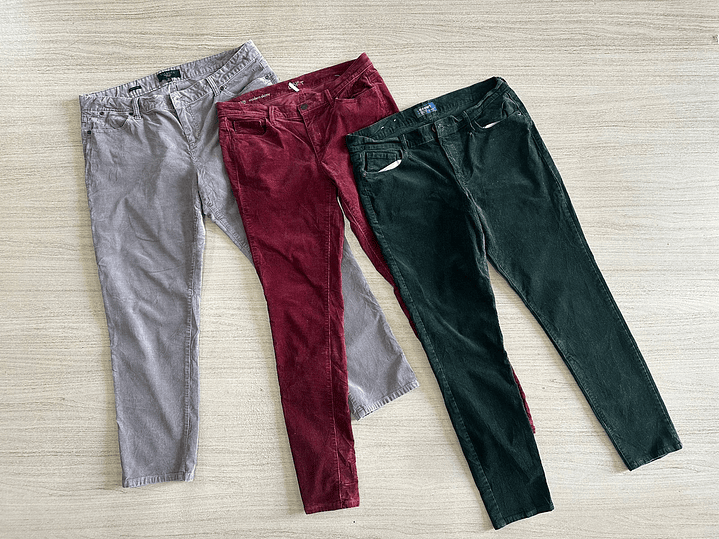 Fardo Pantalón Cotele Hombre Segunda 1