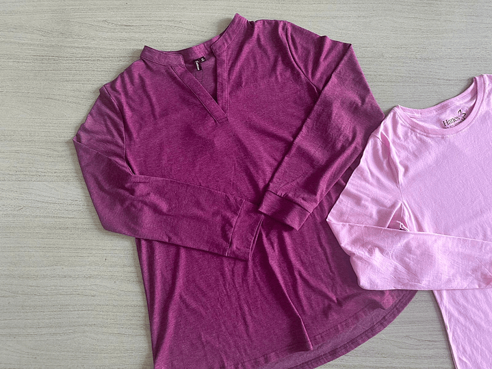 Fardo Polera Mujer Manga Larga Primera 10