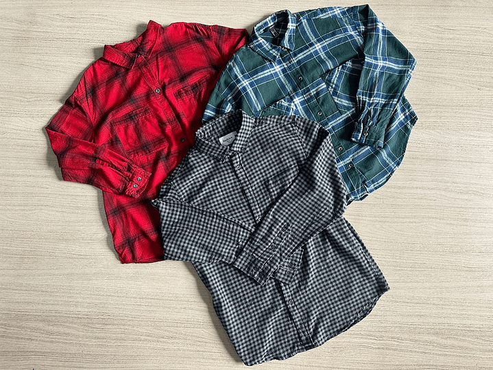 Fardo Camisa Franela Segunda 11