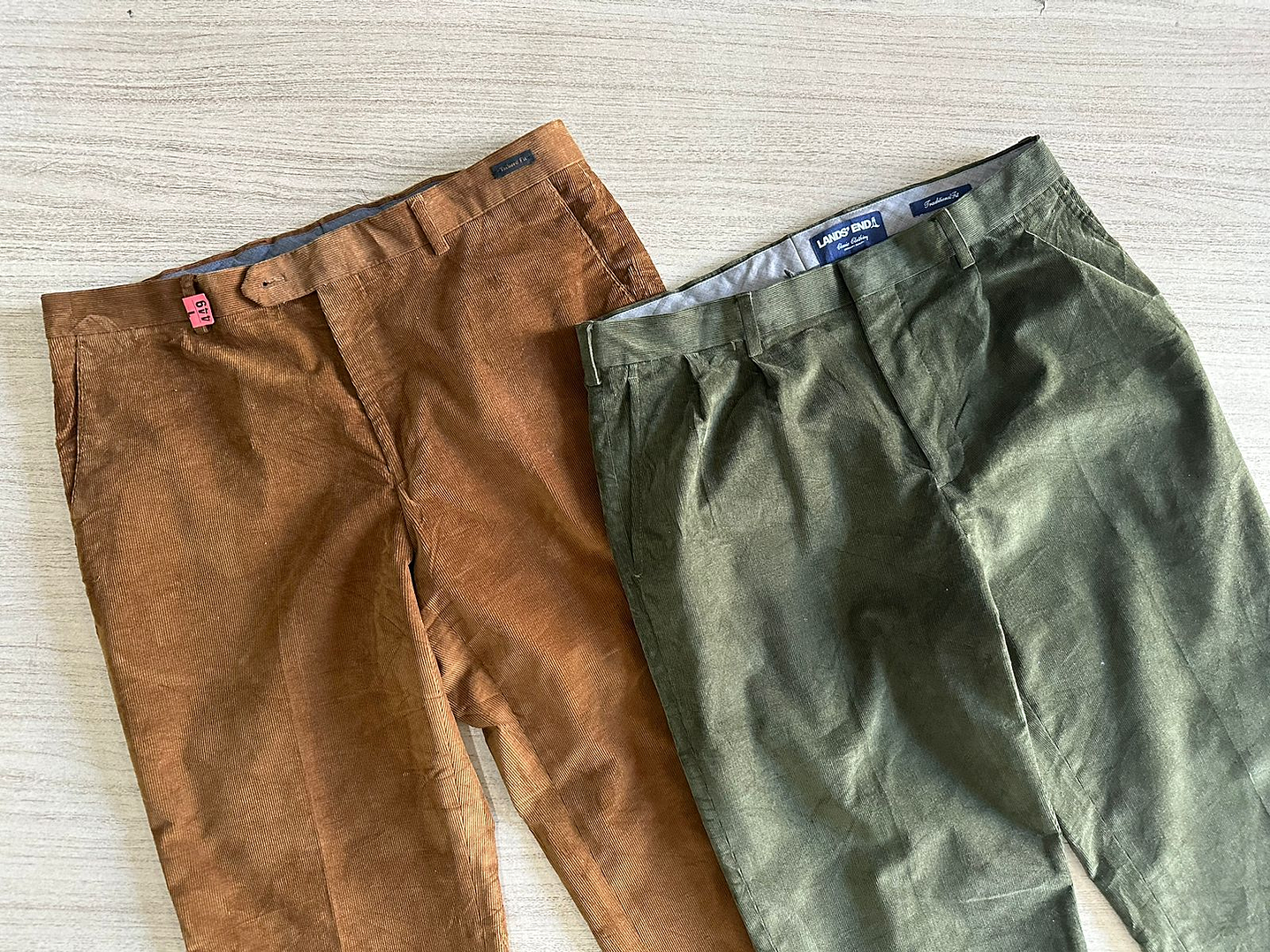 Fardo Pantalón Cotele Hombre Primera 4