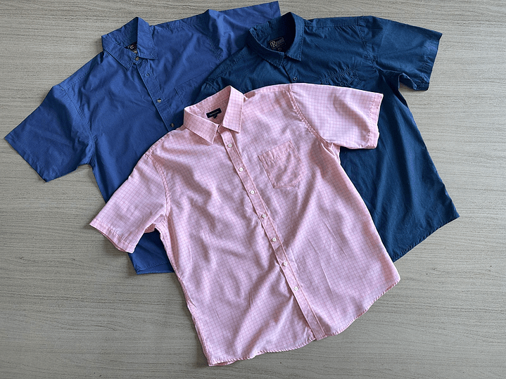 Fardo Camisas Manga Corta Primera 10