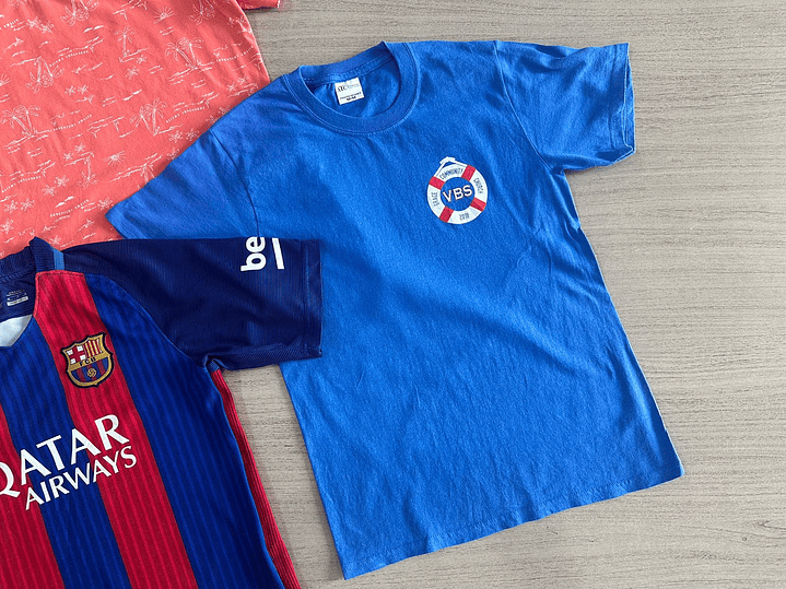 Fardo Polera Niño Manga Corta Segunda 10