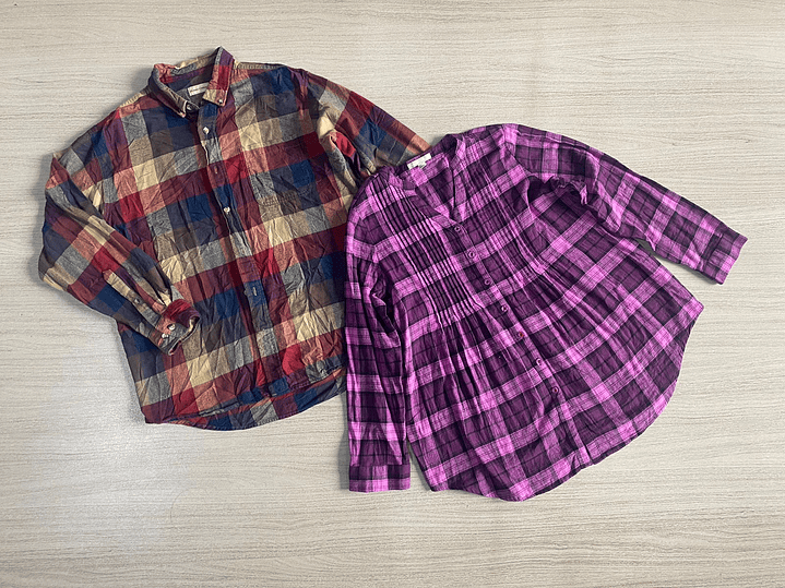 Fardo Camisa Franela Segunda 12