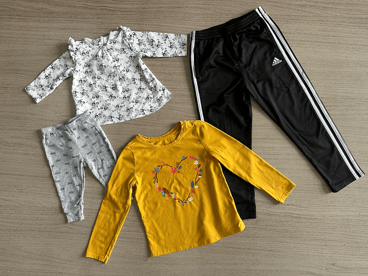 Fardo Ropa Bebe Invierno Segunda 2