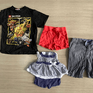 Fardo Ropa Bebe Verano Segunda