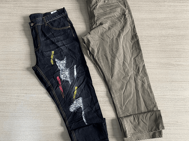 Fardo Pantalon Jeans Mixto Primera 1