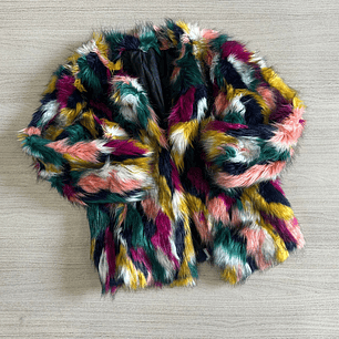 Saco Chaqueta Piel Sintetica Regular