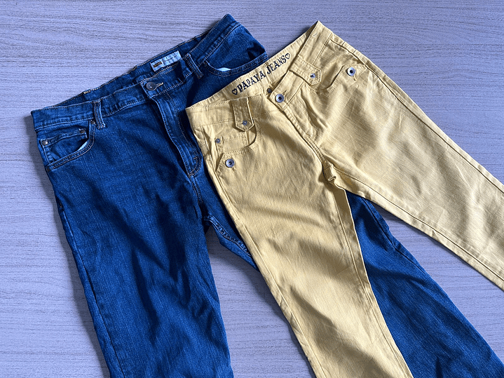 Fardo Pantalon Jeans Mixto Primera 3
