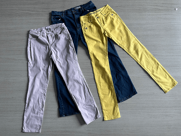 Fardo Pantalon Jeans Mixto Primera 4