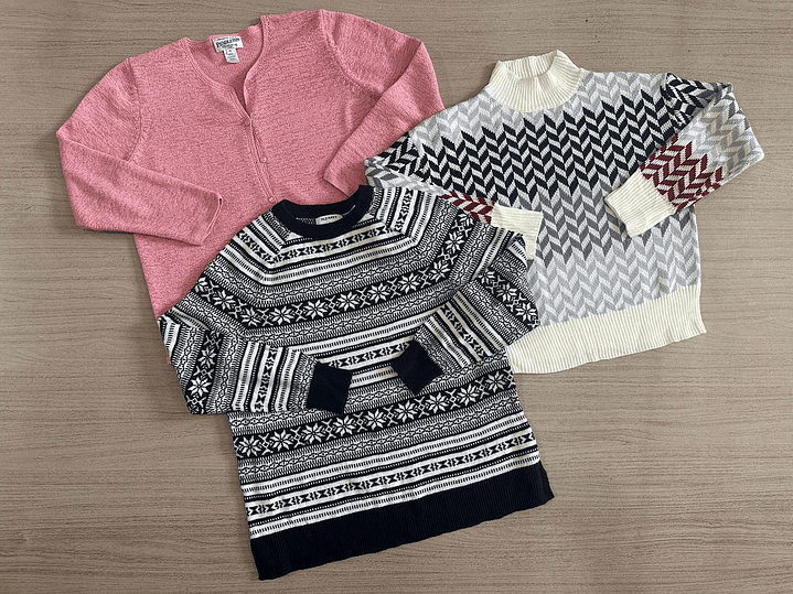 Fardo Sweater Moda/Chaleco Tercera 5
