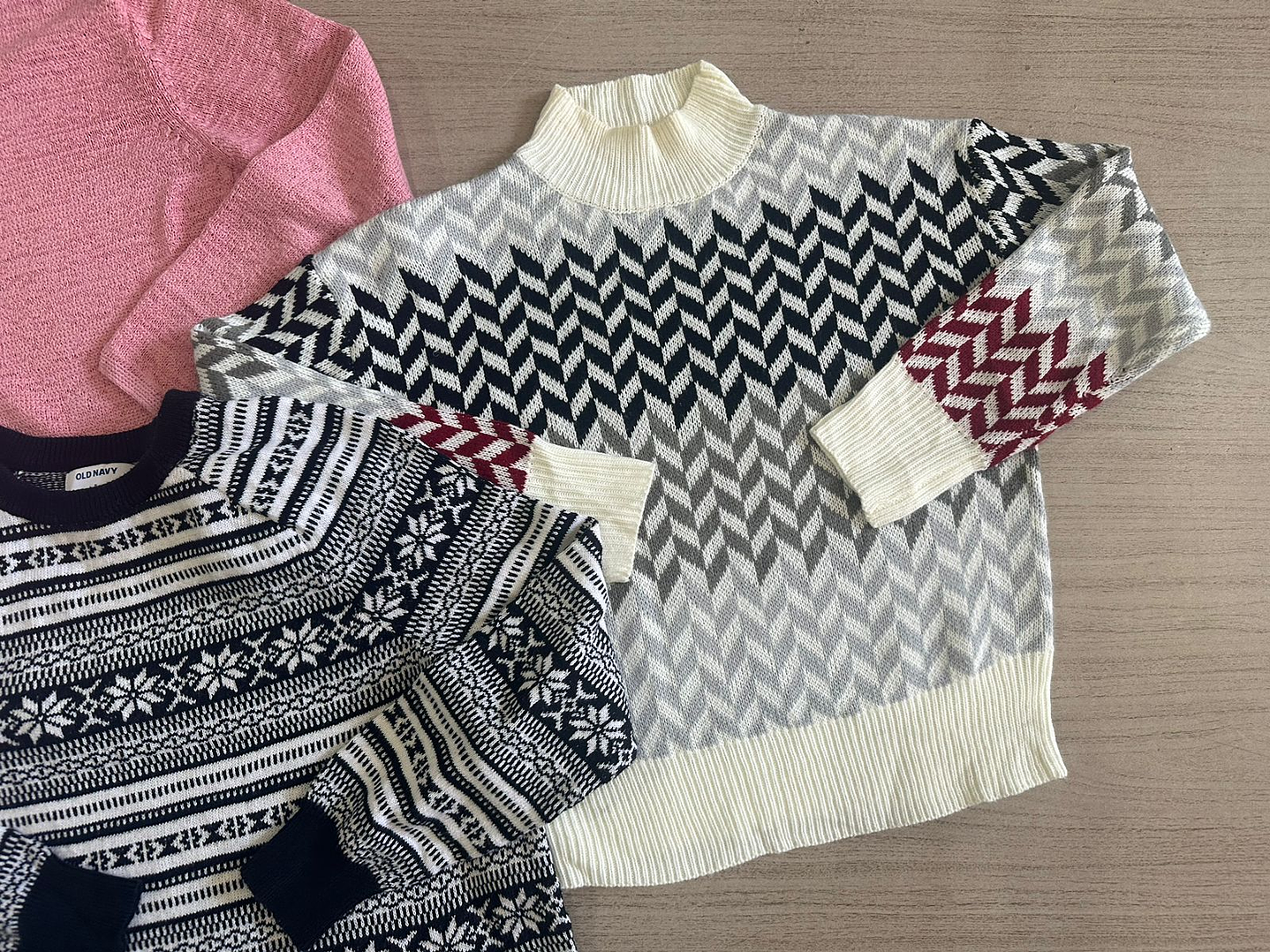 Fardo Sweater Moda/Chaleco Tercera 7