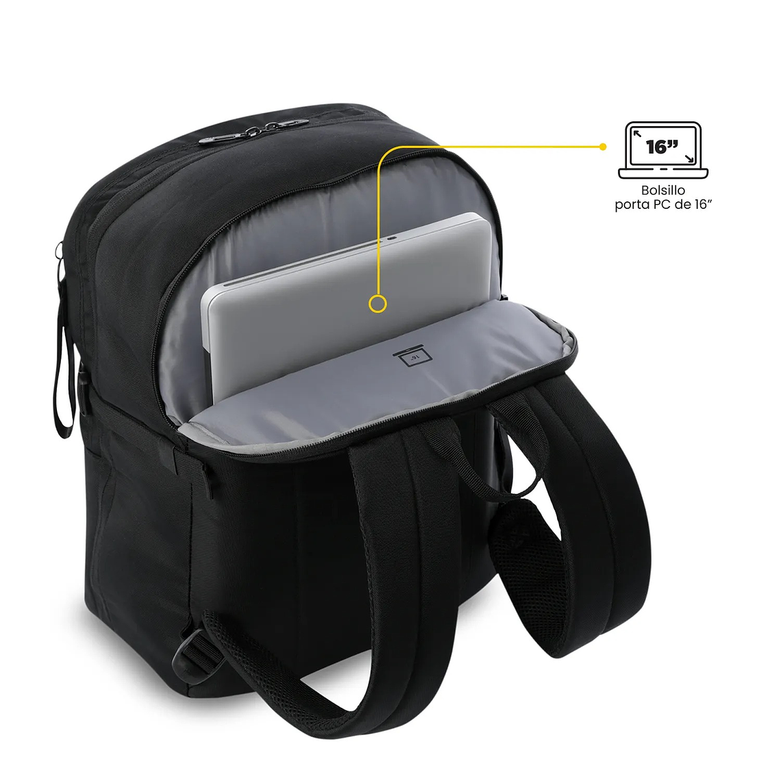 Morral de Viaje Grande Easy Negro 8