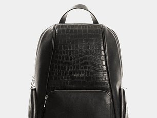 Morral de cuero grabado para mujer Georgia