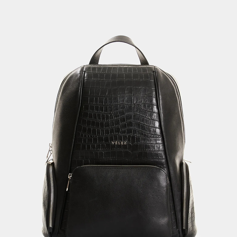 Morral de cuero grabado para mujer Georgia 1