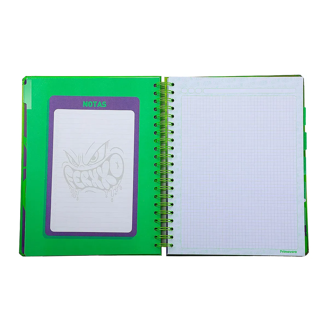 Cuaderno Argollado FERXXO Grande Multimaterias Monster 8