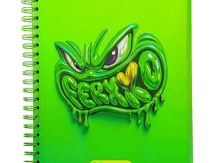 Cuaderno Argollado FERXXO Grande Multimaterias Monster