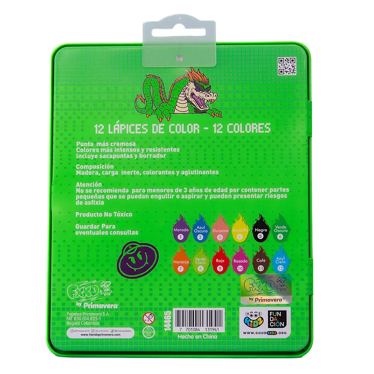 Colores FERXXO Caja Metálica X12 2