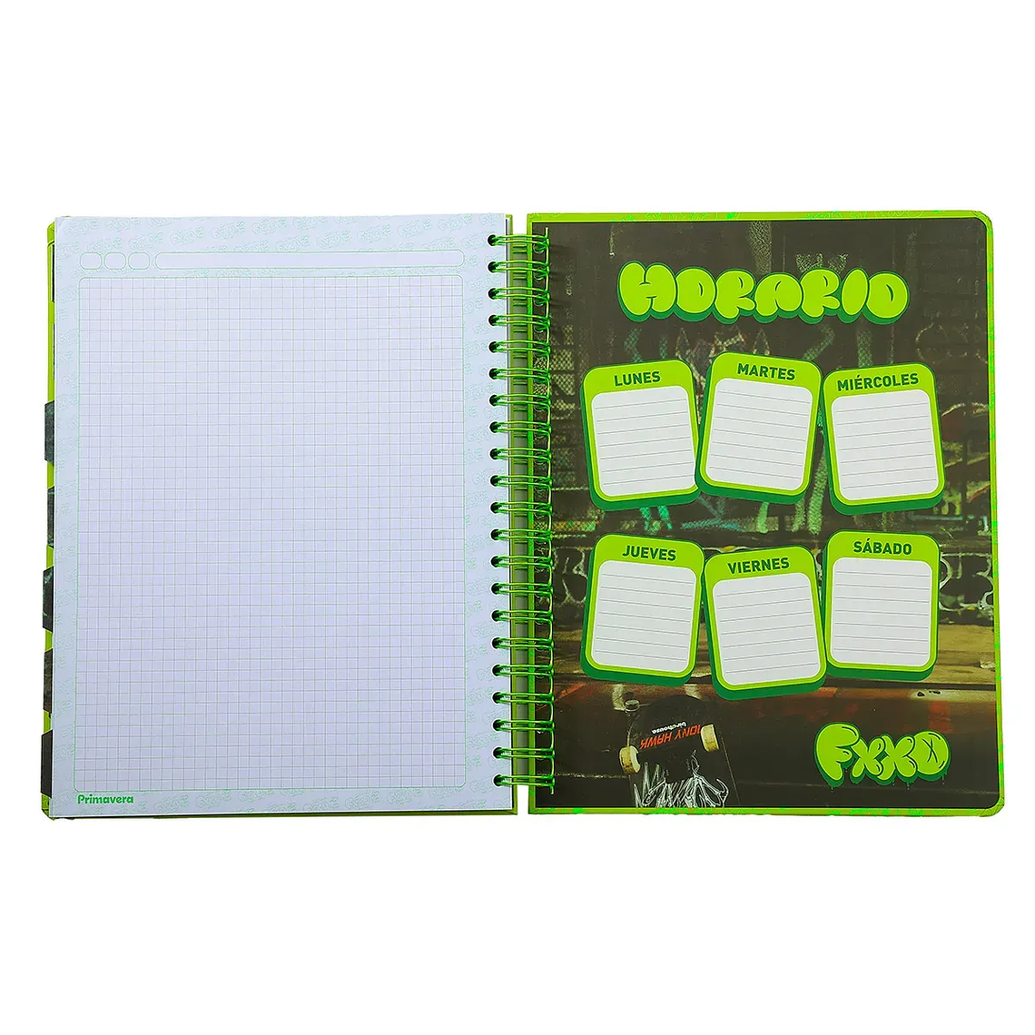 Cuaderno Argollado FERXXO Grande Multimateria Graffiti 4
