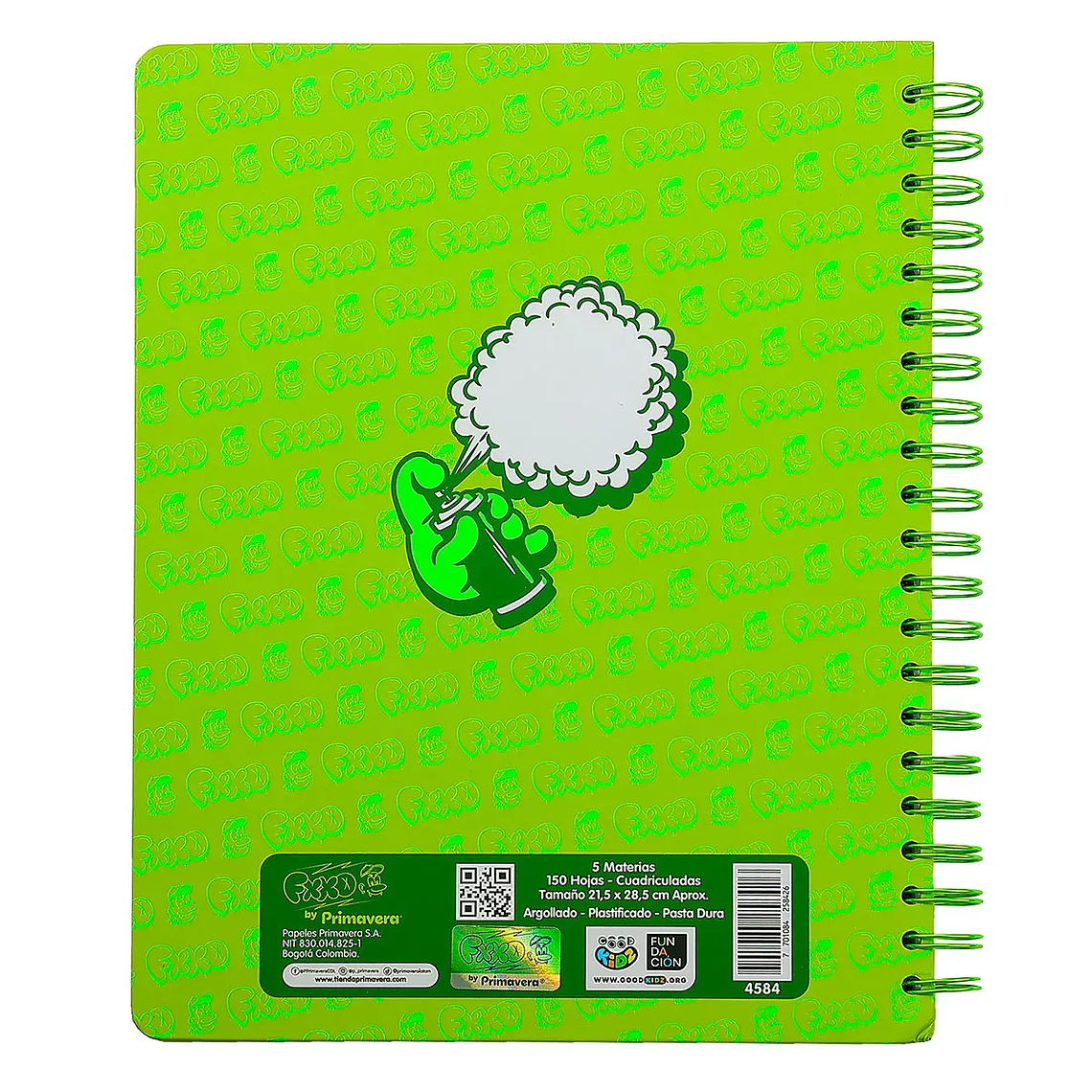 Cuaderno Argollado FERXXO Grande Multimateria Graffiti 2