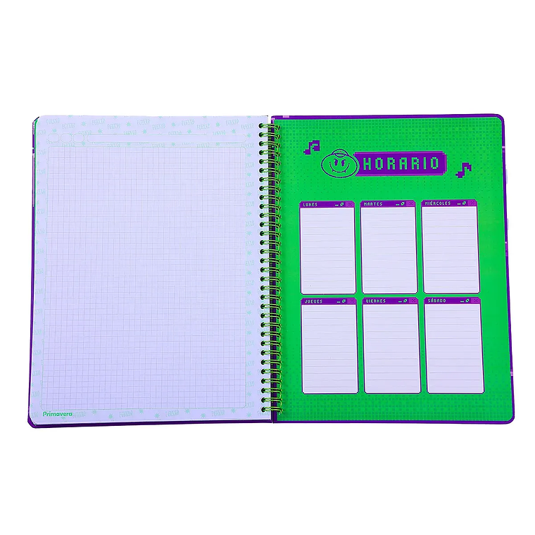 Cuaderno Argollado Pasta Dura FERXXO Pixels 4