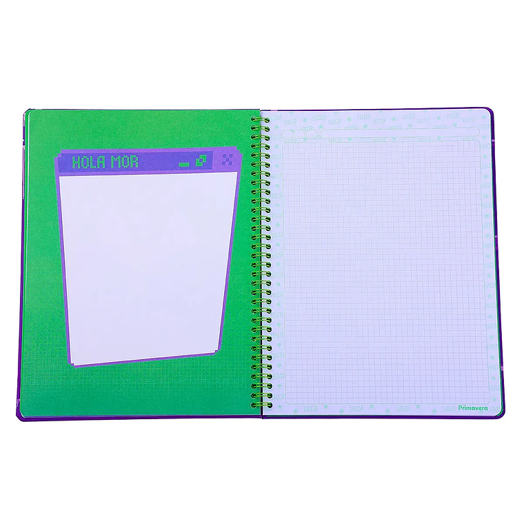 Cuaderno Argollado Pasta Dura FERXXO Pixels 5