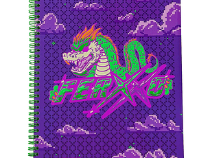 Cuaderno Argollado Pasta Dura FERXXO Pixels